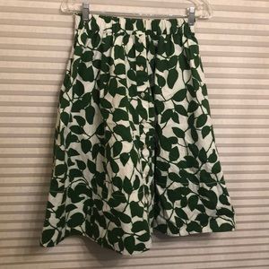 Kate Spade NY Garden Leaves Skirt!